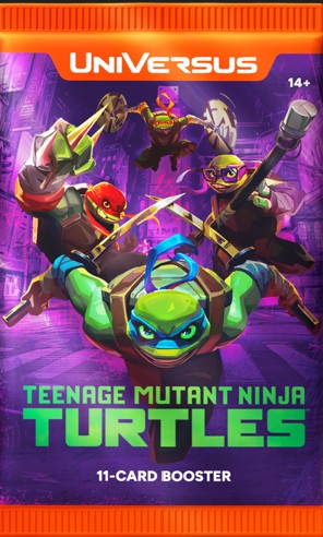 Teenage Mutant Ninja Turtles Booster Pack by Universus CCG, English Edition